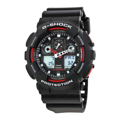 Casio卡西欧Casio N/D男手表CSGA100 1A4CR Shock系列数字的