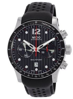 美国代购Mido美度Multifort计时表自动机械男士手表M025627160610