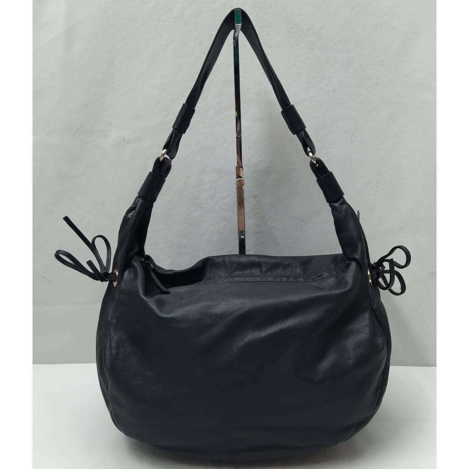 kate spade new york通用款女包黑色柔软真皮Zipper Closure