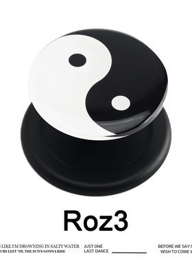 太极旋转手机磁吸支架magsafe磁吸功能强磁气囊追剧支架个性滴胶