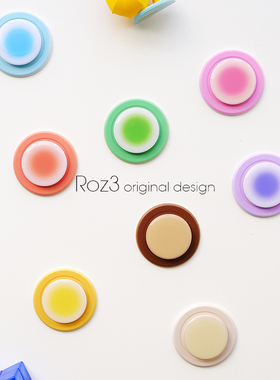 彩色渐变手机磁吸支架magsafe磁吸功能强磁气囊追剧支架个性滴胶