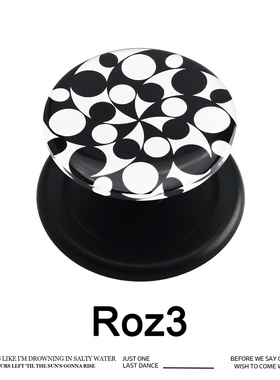 波点漩涡手机磁吸支架magsafe磁吸功能强磁气囊追剧支架个性滴胶