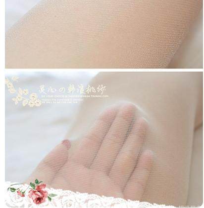 珠光斜条纹超薄丝袜