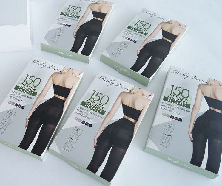 秋季新品150D高腰提臀收腹哑光瘦腿袜中压显瘦连裤袜打底袜踩脚袜