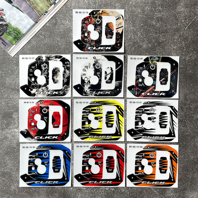 钥匙孔保护贴CLICK125i滴胶贴纸