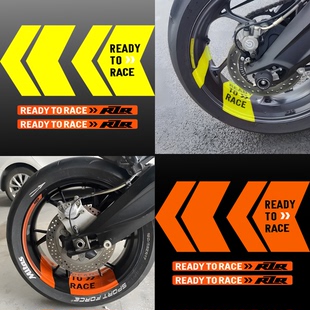 饰改装 适用KTM250 贴花 1290箭头轮毂贴纸车身装 890 390 790
