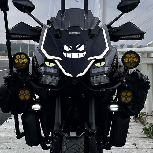 适用升仕703F改装饰件贴纸轮毂贴