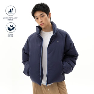 羽绒服 arch咆哮野兽蓝色立领基础外套鸭绒保暖男士 roaringwild