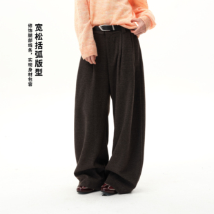 弯刀长裤 arch 宽松绵羊毛混纺毛呢美式 男 咆哮野兽 roaringwild