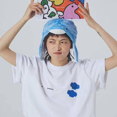 Roaringwild白色卡通短袖