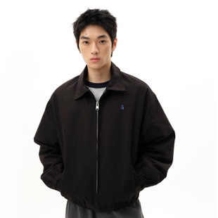 咆哮野兽 arch 黑色宽松翻领外套鹅绒夹克羽绒服男 roaringwild