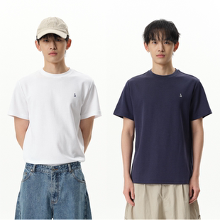 T恤男款 arch 正肩圆领纯色休闲基础短袖 咆哮野兽 roaringwild