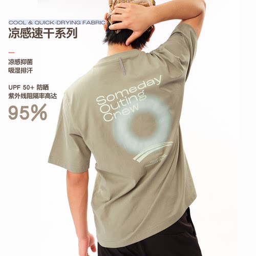 SOC抗菌速干排汗运动短袖