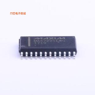 MAX7221EWG+T -[(全新SOIC-24-300mil串行接口、