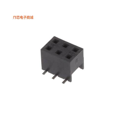 55510-106TRLF -||全新原装CONN RCPT 6POS 0.079 GOLD SMD
