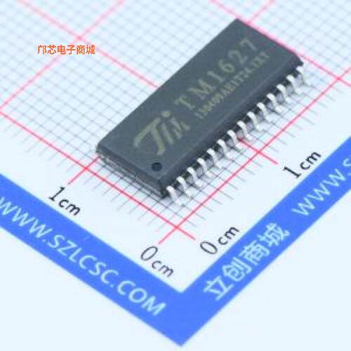 TM1627 -||全新SOIC-28-300milLED驱动/数码管驱动