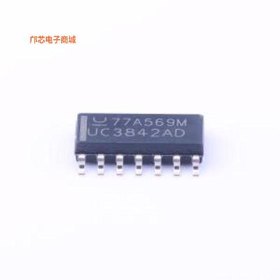 UC3842ADTR -[(全新SOIC-14UC3842A 电流模式 PWM 控制器