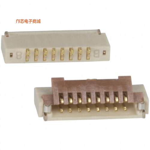 FH19C-8S-0.5SH(10)正品SMD,P=0.5mm,卧贴原装])