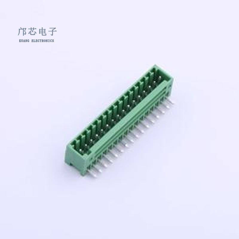 原装DB2ERC-2.54-16P-GN全新弯插,P=2.5