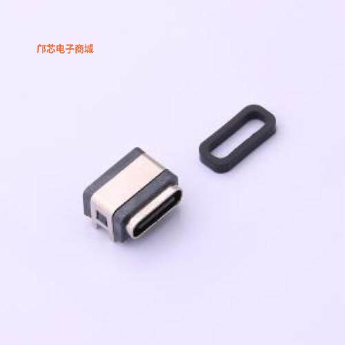 TYPEC-242Y-ACP6X7 -[(全新SMD2件套 IPX7板上防水6Pin 2件套