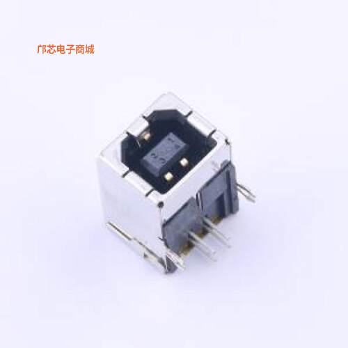 61729-1010BLF -||全新插件CONN RCPT USB2.0 TYPEB 4POS R/A