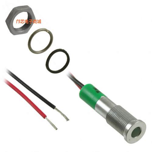 Q6F3CXXG24E -||全新原装LED PANEL MOUNT INDICATOR GRN