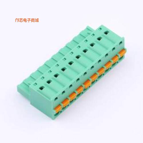 MX2EDGKD-5.08-10P-GN01-Cu-A -||全新原装绝缘材料：P
