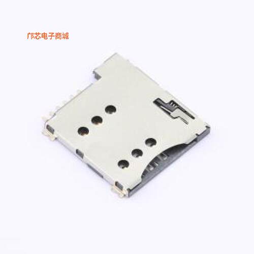 ASIM-114-6P -[(全新SMD自弹式 MicroSIM卡 卡座