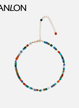 天然锁骨链天然石原创设计无性别