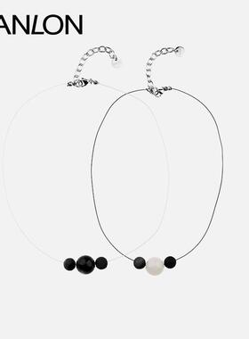 碧波rdquo原创设计小众项链