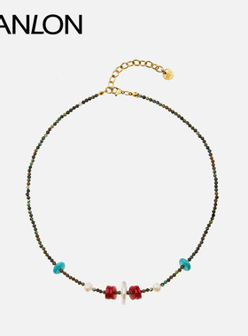 巴洛克铃铛项链自然论珍珠