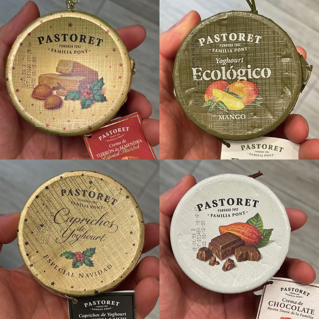 代购 西班牙进口 PASTORET荔枝玫瑰红莓酸奶/奶酪150克＊2杯
