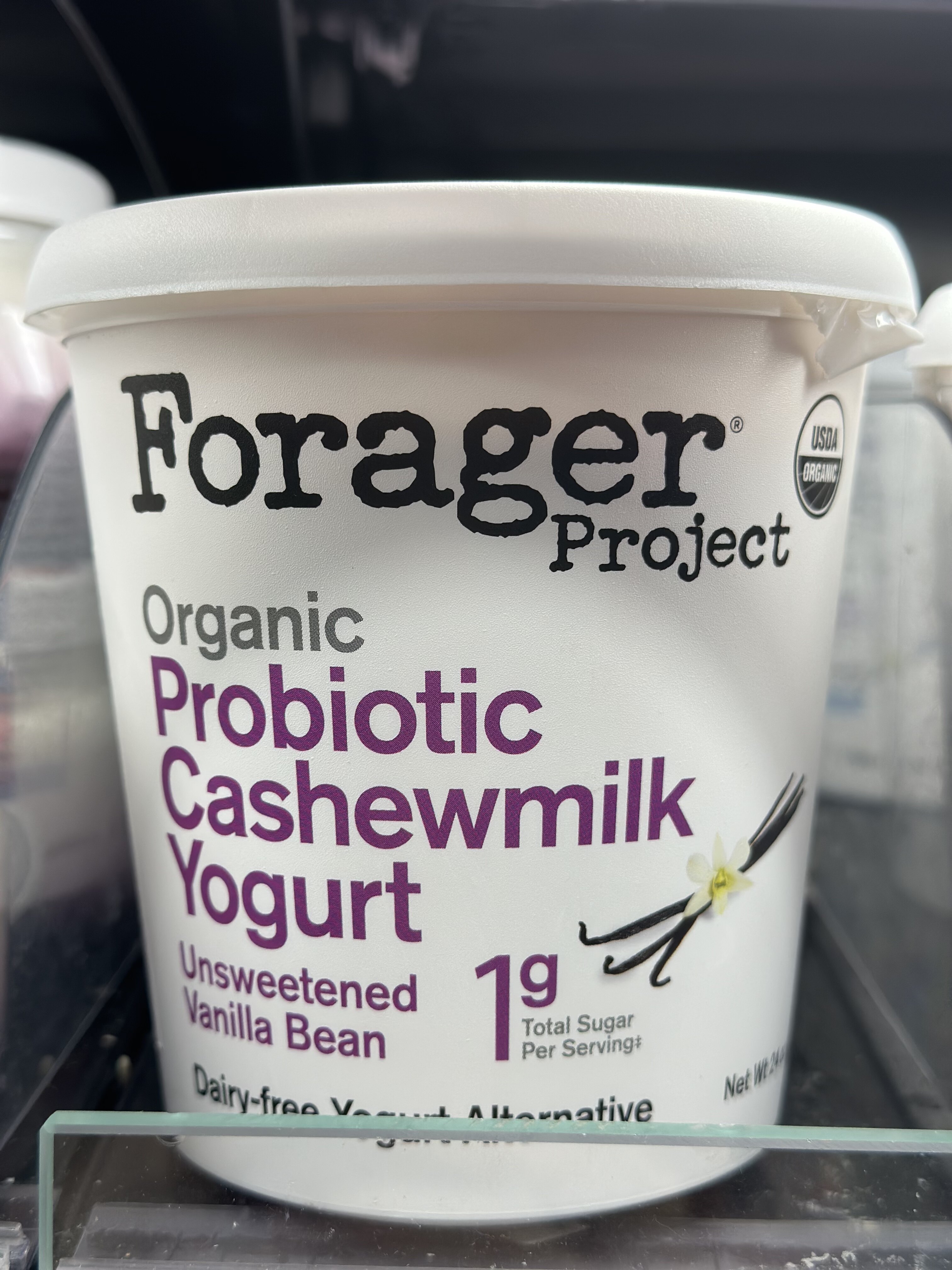 代购正品 美国进口 Forager Project有机不加糖腰果奶乳酪 香草味