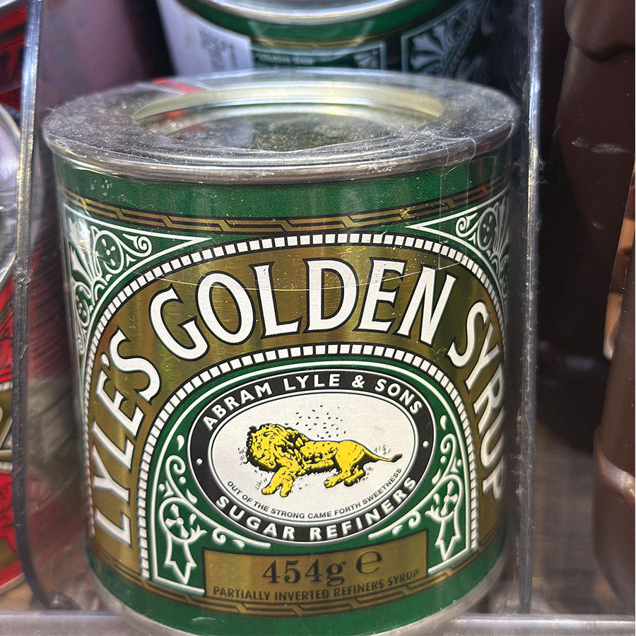 代购英国进口 LYLE&SONS金黄糖浆 golden syrup 454G