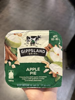 代购正品 澳洲进口 Gippsland苹果派酸奶/苹果批乳酪 多口味可选