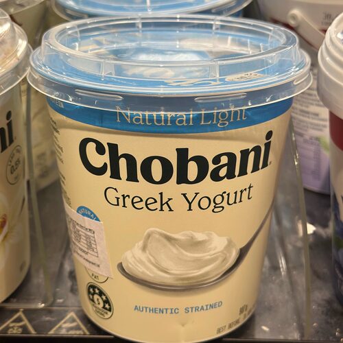 代购正品 美国进口 Chobani脱脂原味希腊乳酪/无脂肪希腊酸奶907G
