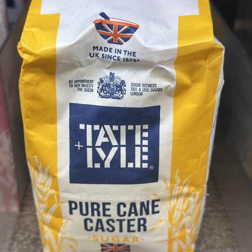 代购英国进口 TATE&LYLE糖粉 pure cane caster sugar 500克