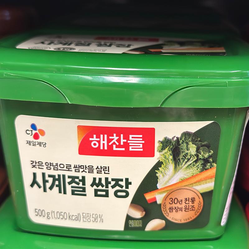 代购韩国进口 CJ/好餐得四季蘸酱 500克