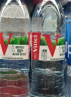 代购正品 法国进口 VITTEL/法维多/伟图天然矿泉水 500毫升*6瓶
