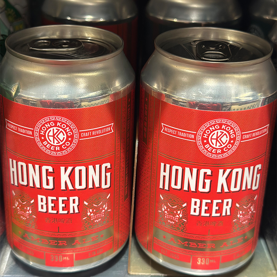 香港制造 HONG KONG BEER/香港啤酒琥珀艾尔麦啤啤酒 330ML*6罐