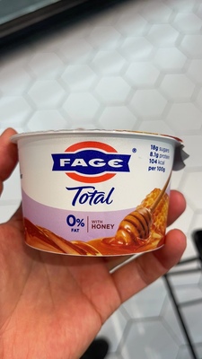 代购正品 希腊进口 FAGE/法耶/花耶脱脂希腊乳酪/脱脂酸奶 蜂蜜味