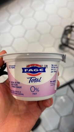 代购正品 希腊进口 FAGE/法耶/花耶脱脂希腊乳酪/脱脂酸奶 原味