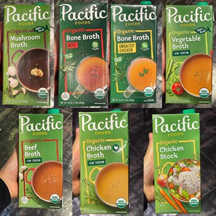 代购美国进口Pacific Organic Mushroom Broth/有机蘑菇汤