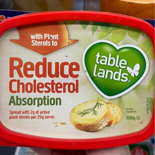 代购正品 澳大利亚进Tablelands植物牛油（含植物固醇） 500克