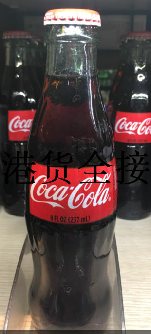 代购正品 美国进口 coca cola coke/可口可乐coke可乐 玻璃瓶装