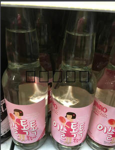 代购正品 韩国进口 HITE JINRO有汽桃味酒精饮料/酒精饮品 330ML