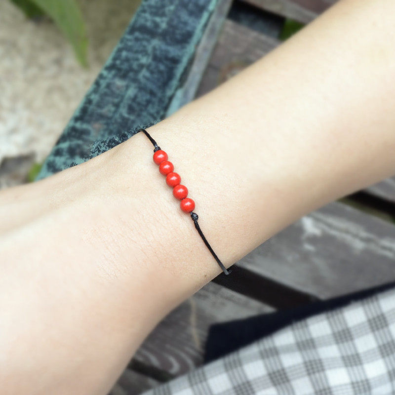 红豆 文艺红朱砂石平安相思豆简约细小富贵思念男女情侣编织手绳,珠宝/钻石/翡翠,手饰,淘宝优惠券,粉丝福利购,淘宝优惠卷