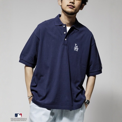 【9折】MLB x FREAK'S STORE 珠地棉刺绣POLO衫 男款 25SS 2549