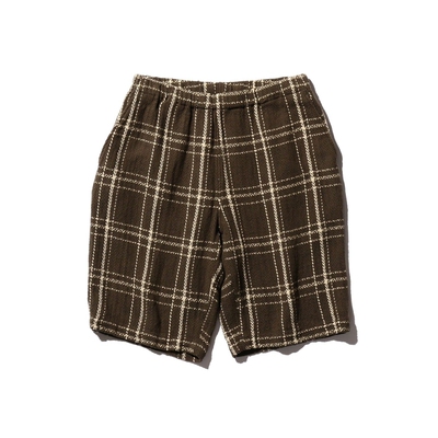 【7折】日产 BEAMS PLUS 纯棉格纹短裤 男款 0149