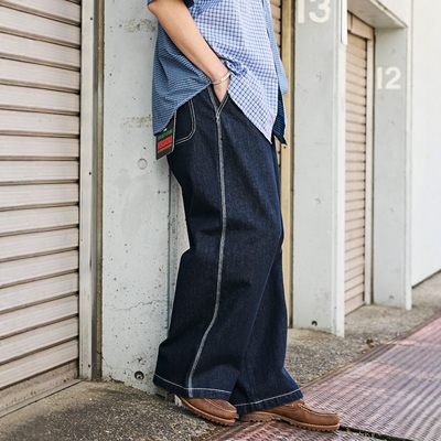 26春夏 RED KAP x FREAK'S STORE / SMU PT-20 复古牛仔裤 0077